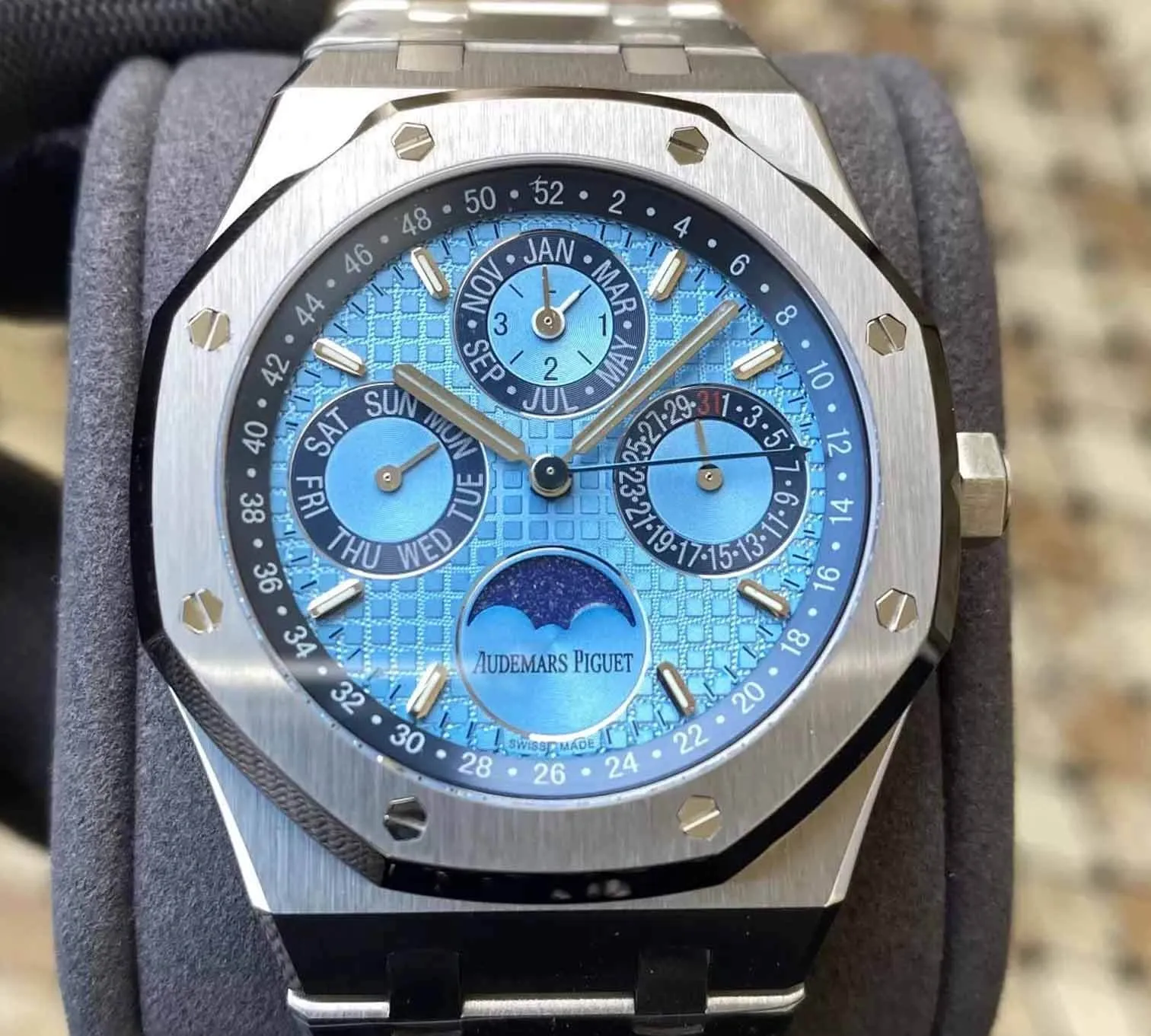 Audemars Piguet Royal Oak 26574PT.OO.1220PT.01 APS Factory 1:1 Best Edition Replica Watch Titanium Case